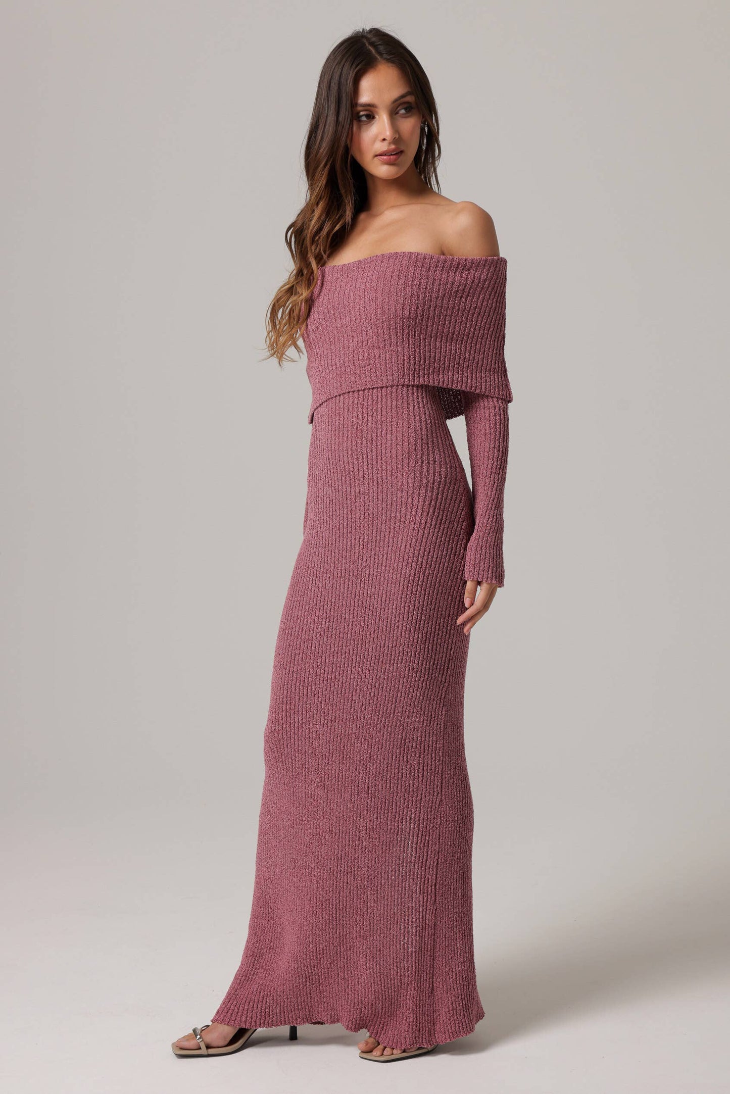 Line and Dot LENORA OFF SHOULDER DRESS