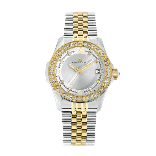 Giorgio Milano Isabela. Women’s Luxury Two-Tone Stainless Steel Watch